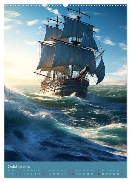 Produktbild: Weathering a Storm (Wall Calendar 2026 DIN A2 portrait), CALVENDO 12 Month Wall Calendar