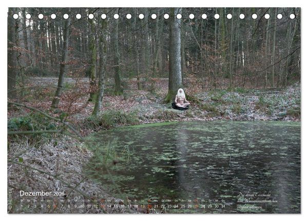Produktbild: HAIKU AM TEICH (Tischkalender 2026 DIN A5 quer), CALVENDO Monatskalender