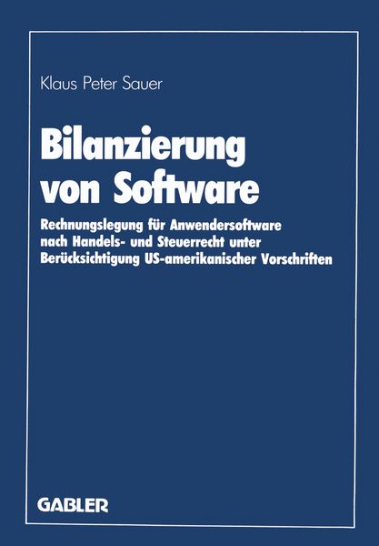 Produktbild: Bilanzierung von Software