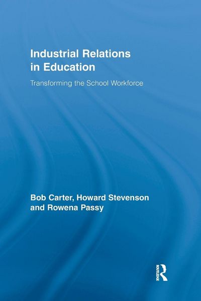 Produktbild: Industrial Relations in Education