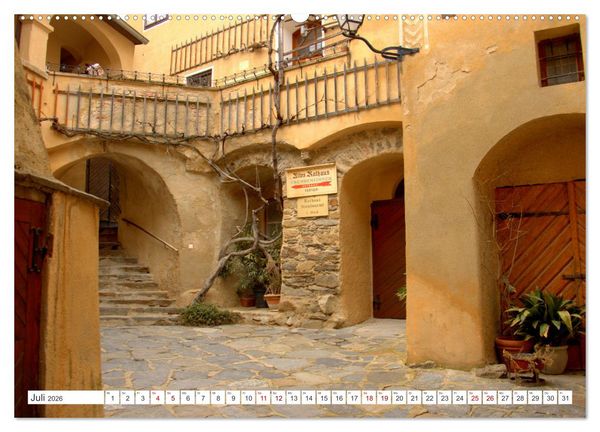 Produktbild: Melk und D&uuml;rnstein, zwei malerische St&auml;dtchen in der Wachau (Wandkalender 2026 DIN A2 quer), CALVENDO Monatskalender