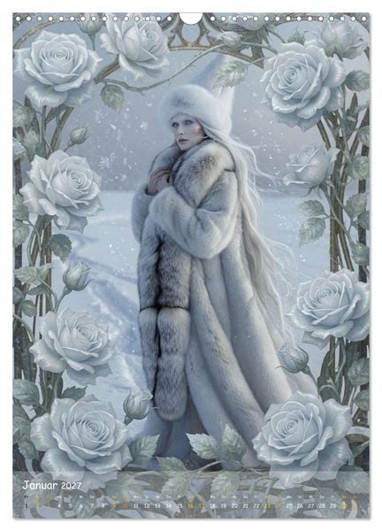 Produktbild: Die Dame im Sternenduft (Wandkalender 2027 DIN A3 hoch), CALVENDO Monatskalender