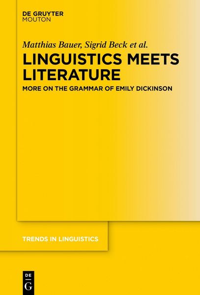 Produktbild: Linguistics Meets Literature