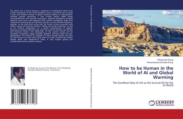 Produktbild: How to be Human in the World of AI and Global Warming