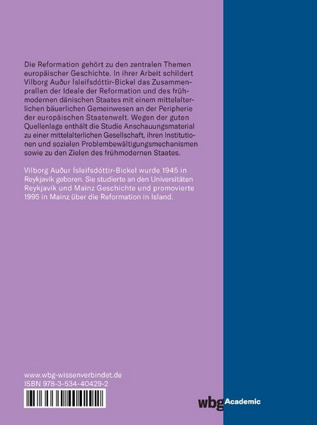 Produktbild: Die Einf&uuml;hrung der Reformation in Island 1537 - 1565