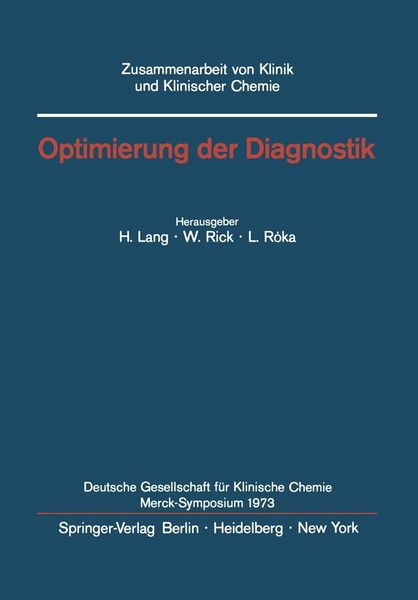 Produktbild: Optimierung der Diagnostik