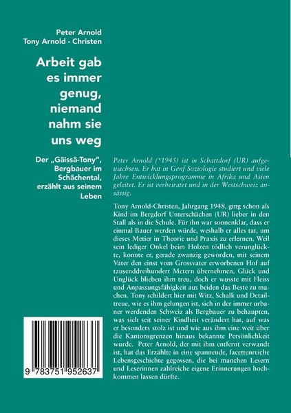 Produktbild: Arbeit gab es immer genug, niemand nahm sie uns weg