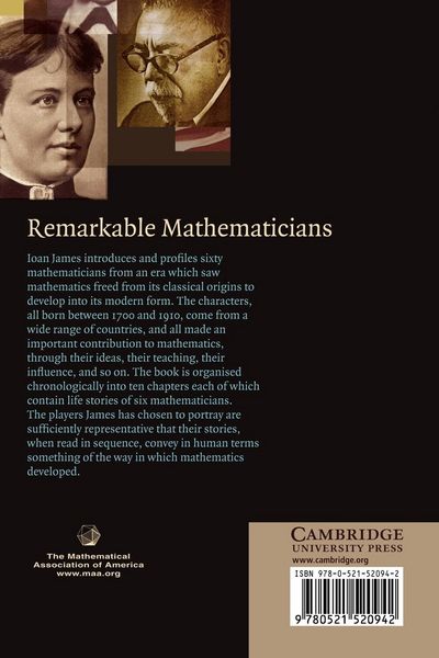 Produktbild: Remarkable Mathematicians