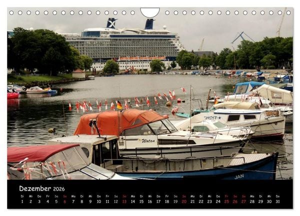 Produktbild: Kreuzfahrt erleben (Wandkalender 2026 DIN A4 quer), CALVENDO Monatskalender