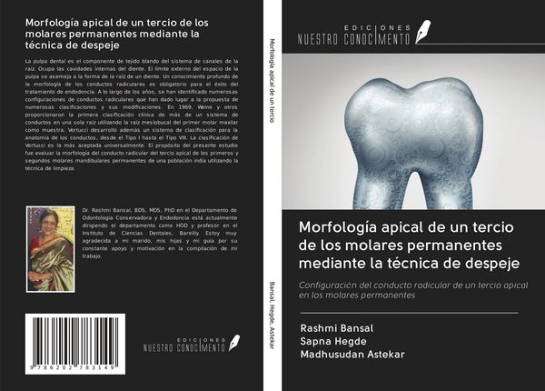 Produktbild: Morfolog&iacute;a apical de un tercio de los molares permanentes mediante la t&eacute;cnica de despeje