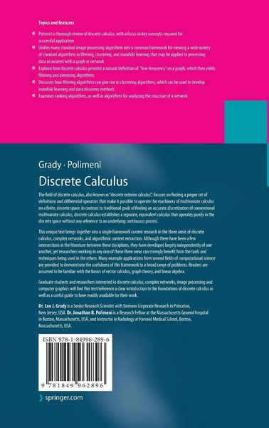 Produktbild: Discrete Calculus