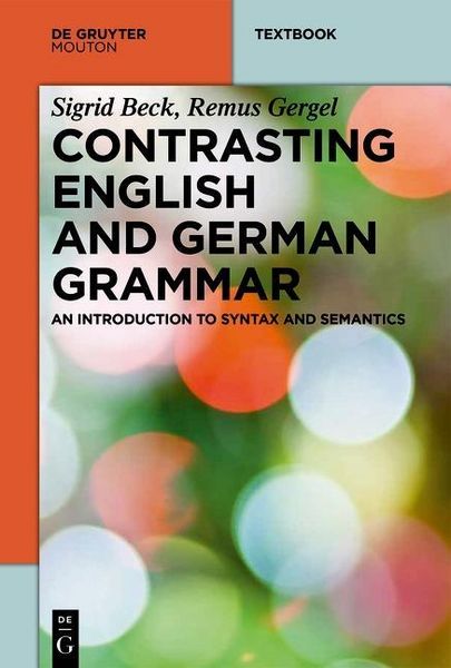 Produktbild: Contrasting English and German Grammar