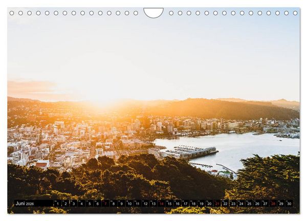 Produktbild: Neuseeland - Die sch&ouml;nsten Orte der Nord- und S&uuml;dinsel (Wandkalender 2026 DIN A4 quer), CALVENDO Monatskalender