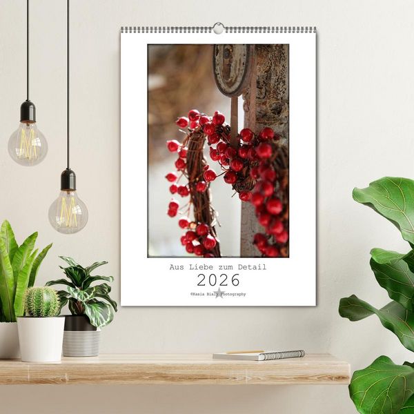 Produktbild: Aus Liebe zum Detail (Wandkalender 2026 DIN A2 hoch), CALVENDO Monatskalender