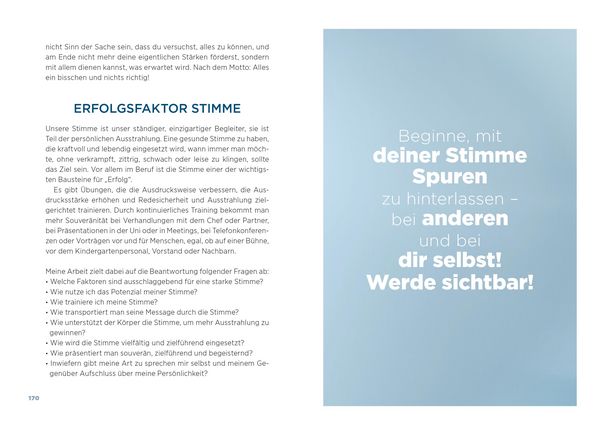 Produktbild: Sei eine Stimme, nicht nur ein Echo