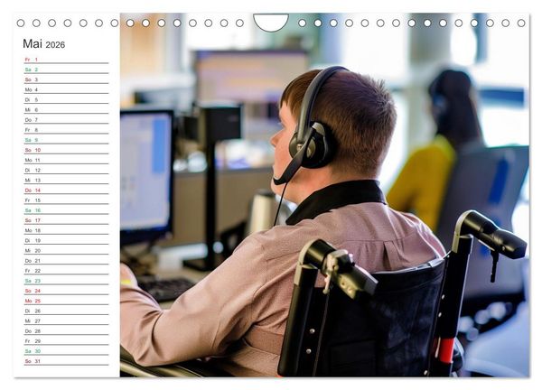 Produktbild: B&uuml;ro mit Zukunft (Wandkalender 2026 DIN A4 quer), CALVENDO Monatskalender