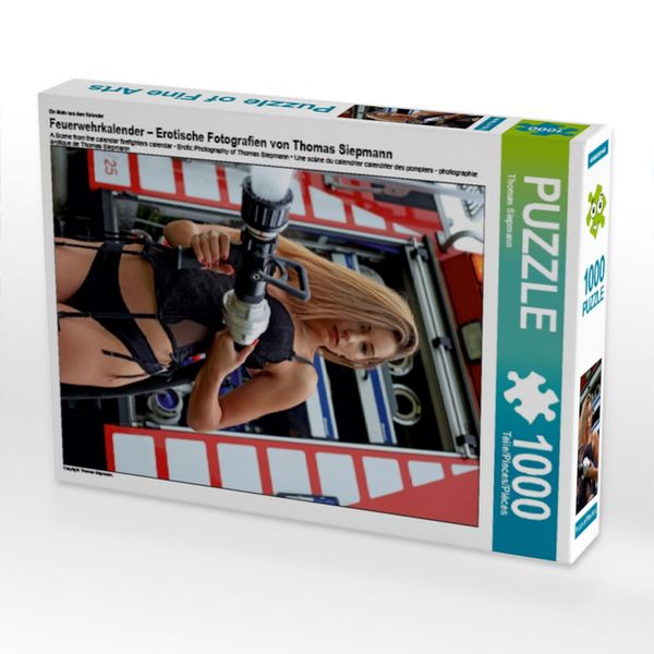 Produktbild: CALVENDO Puzzle Ein Motiv aus dem Kalender Feuerwehrkalender - Erotische Fotografien von Thomas Siepmann | 1000 Teile Lege-Gr&ouml;&szlig;e 64x48cm Foto-Puzzle f&uuml;r gl&uuml;ckliche Stunden