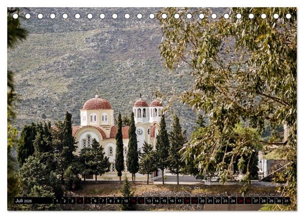 Produktbild: Kreta - malerische Ansichten (Tischkalender 2026 DIN A5 quer), CALVENDO Monatskalender