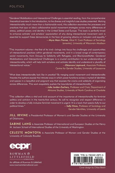 Produktbild: Gendered Mobilizations and Intersectional Challenges
