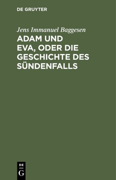 Produktbild: Adam und Eva, oder die Geschichte des S&uuml;ndenfalls