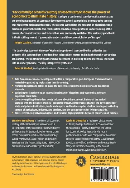 Produktbild: The Cambridge Economic History of Modern Europe