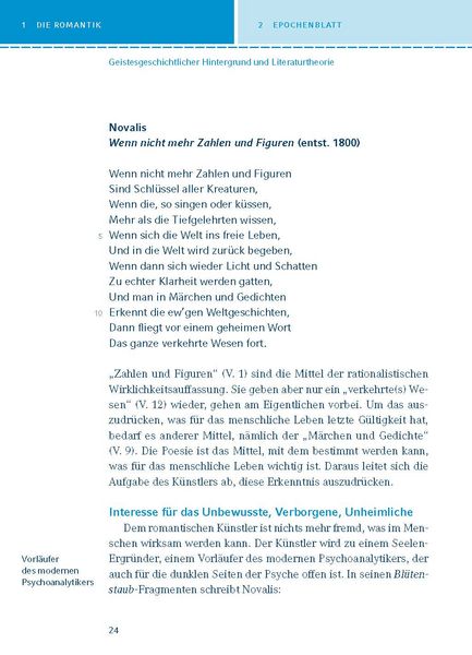 Produktbild: Lyrik der Romantik