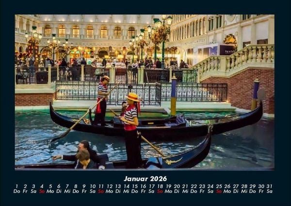 Produktbild: Las Vegas 2026 Fotokalender DIN A4