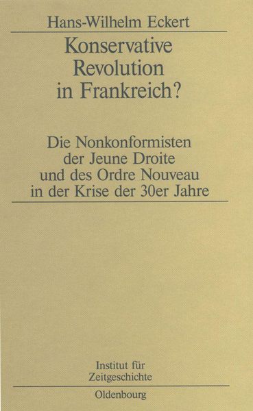 Produktbild: Konservative Revolution in Frankreich?