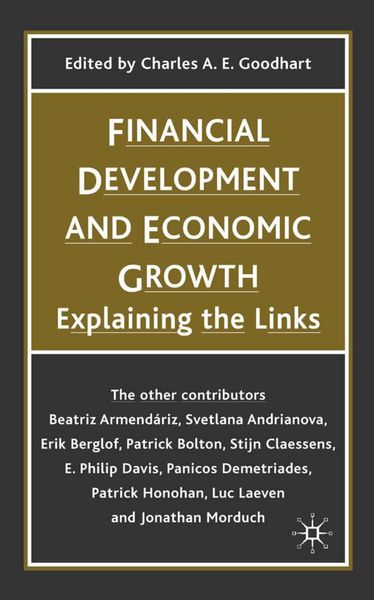 Produktbild: Financial Development and Economic Growth