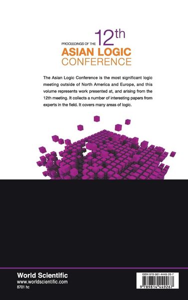 Produktbild: Proceedings Of The 12th Asian Logic Conference