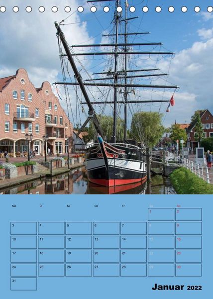 Produktbild: Papenburg - Papenborg (Tischkalender 2022 DIN A5 hoch)