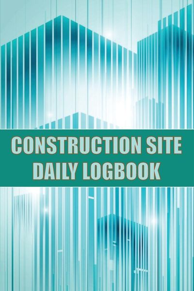 Produktbild: Construction Site Daily Logbook