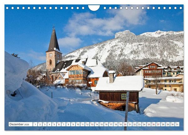 Produktbild: Das sch&ouml;ne Ausseerland (Wandkalender 2026 DIN A4 quer), CALVENDO Monatskalender