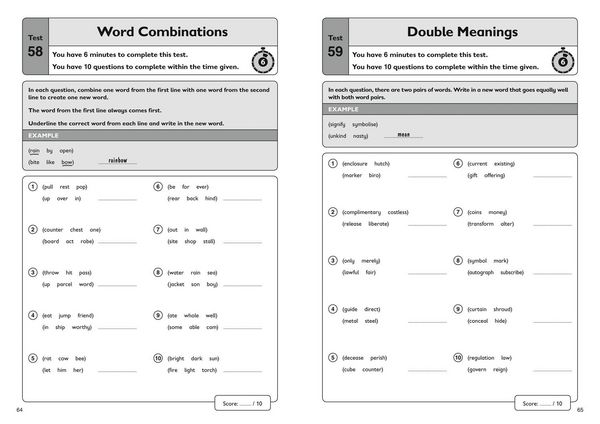Produktbild: 11+ Verbal Reasoning Quick Practice Tests Age 9-10 (Year 5)