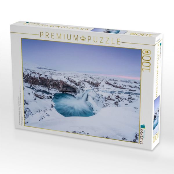 Produktbild: CALVENDO Puzzle Ein Motiv aus dem Kalender Island - Ein Wintertraum | 1000 Teile Lege-Gr&ouml;&szlig;e 64x48cm Foto-Puzzle f&uuml;r gl&uuml;ckliche Stunden