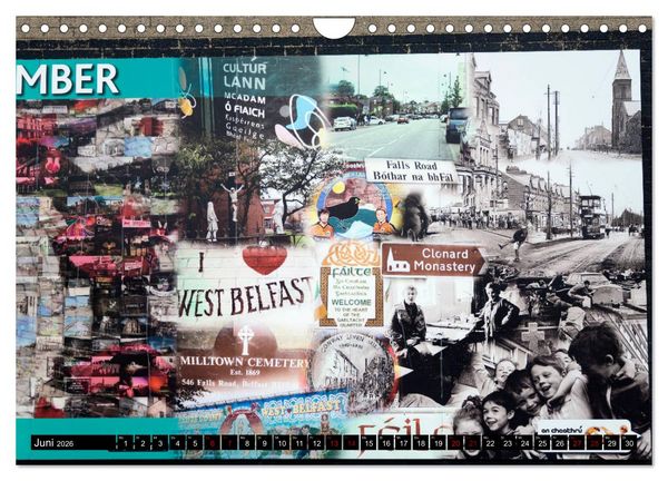 Produktbild: Nordirlands Highlights (Wandkalender 2026 DIN A4 quer), CALVENDO Monatskalender