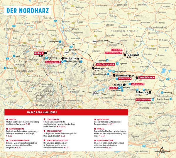 Produktbild: MARCO POLO Reisef&uuml;hrer Harz
