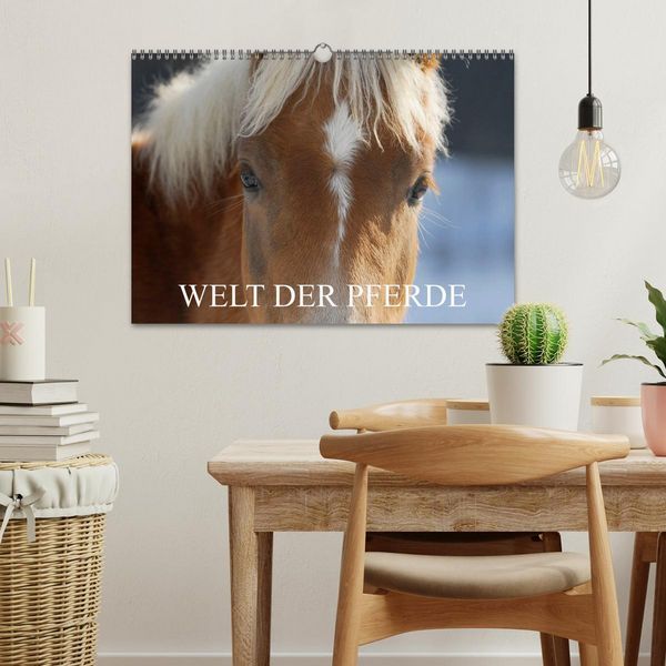 Produktbild: Welt der Pferde (Wandkalender 2026 DIN A3 quer), CALVENDO Monatskalender