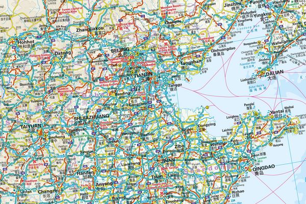 Produktbild: Reise Know-How Landkarte China (1:4.000.000)