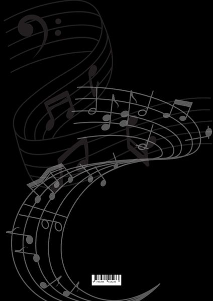 Produktbild: Blank Music Manuscript Notebook for Musicians and Composers