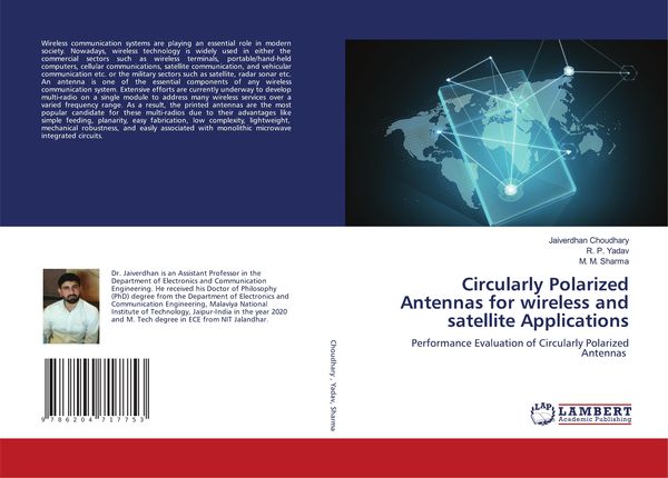 Produktbild: Circularly Polarized Antennas for wireless and satellite Applications