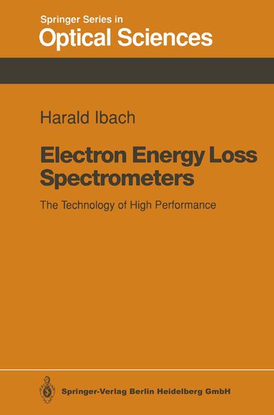 Produktbild: Electron Energy Loss Spectrometers