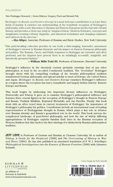 Produktbild: Heidegger in Russia and Eastern Europe