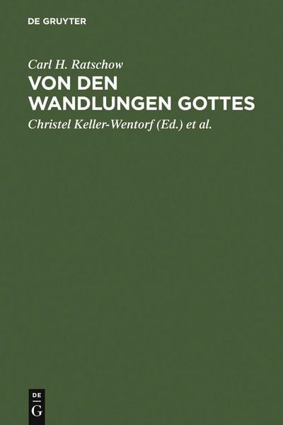 Produktbild: Von den Wandlungen Gottes