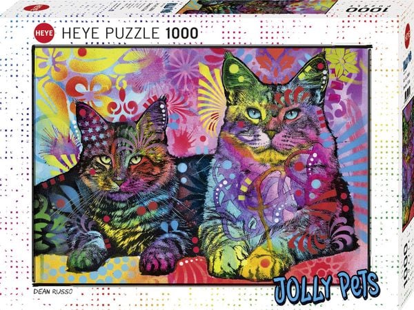 Produktbild: Devoted 2 Cats Puzzle