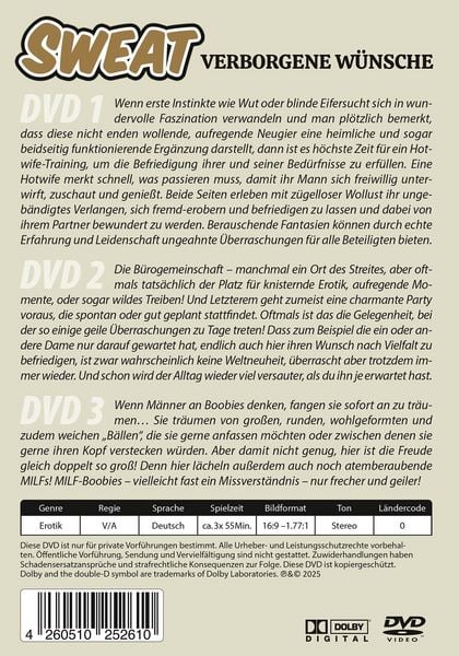 Produktbild: Sweat - Verborgene W&uuml;nsche [3 DVDs]