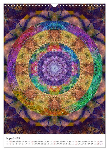 Produktbild: MANDALA COMPOSITIONS (Wall Calendar 2026 DIN A3 portrait), CALVENDO 12 Month Wall Calendar