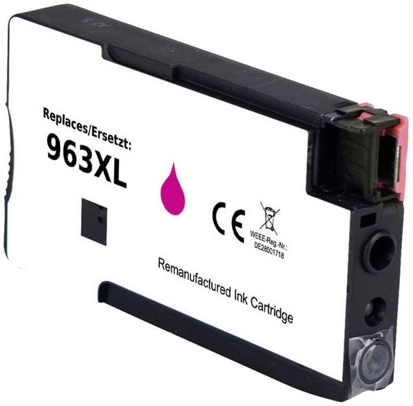 Produktbild: Renkforce Druckerpatrone ersetzt HP 963XL, 3JA28AE Kompatibel Magenta RF-5705442