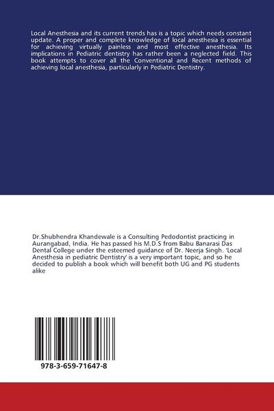 Produktbild: Local Anesthesia in Pediatric Dentistry