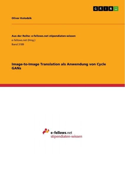 Produktbild: Image-to-Image Translation als Anwendung von Cycle GANs